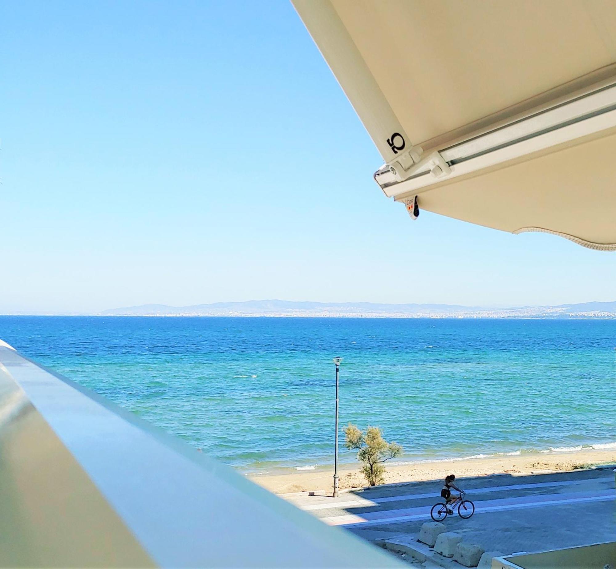 Niko'S Apartment - Beautiful Sea View Apartment ! Peraía Exteriér fotografie